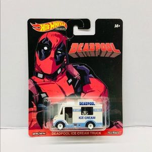Hot wheels Deadpool ice cream truck